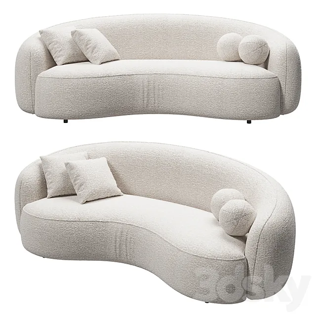 Lisbon sofa Kaza 3ds Max