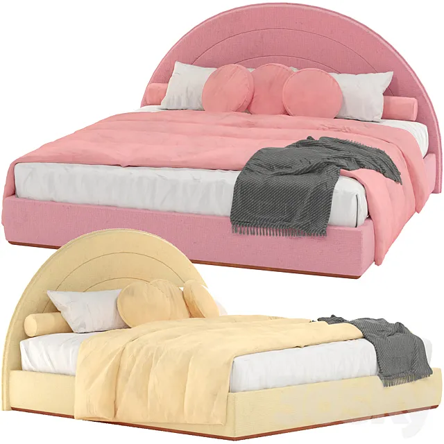 Lisi Bed by Ottiu 3ds Max