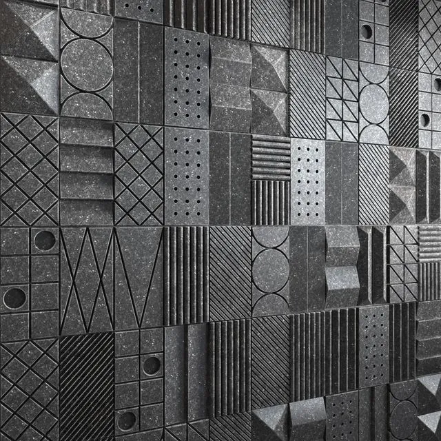 Lithea Maioliche di pietra 3d wall tiles 3dsMax Model