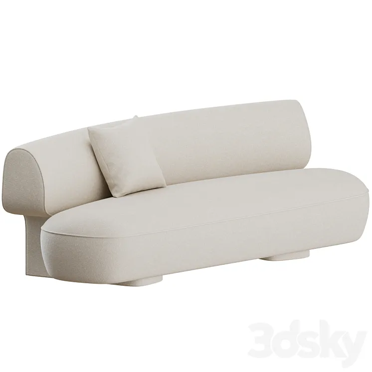 Litho Sofa by Pierre Frey 3DS Max