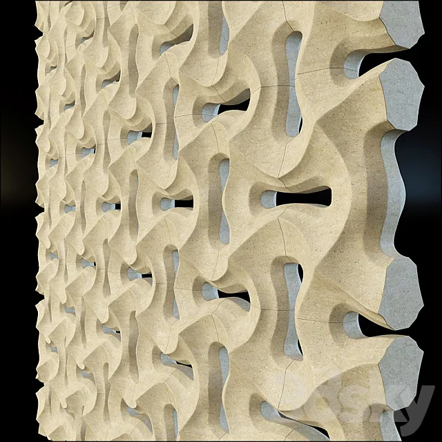 LITHOS DESIGN _ MURI DI PIETRA 3DS Max Model