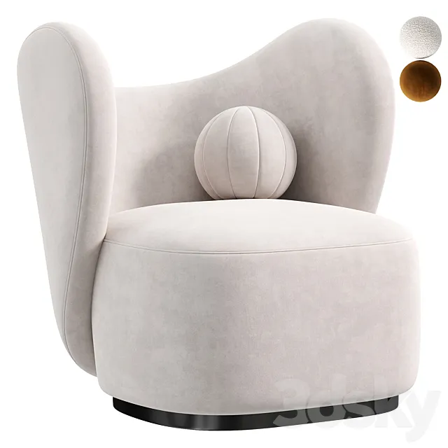 LITTLE BIG CHAIR by NORR11 3DS Max Model