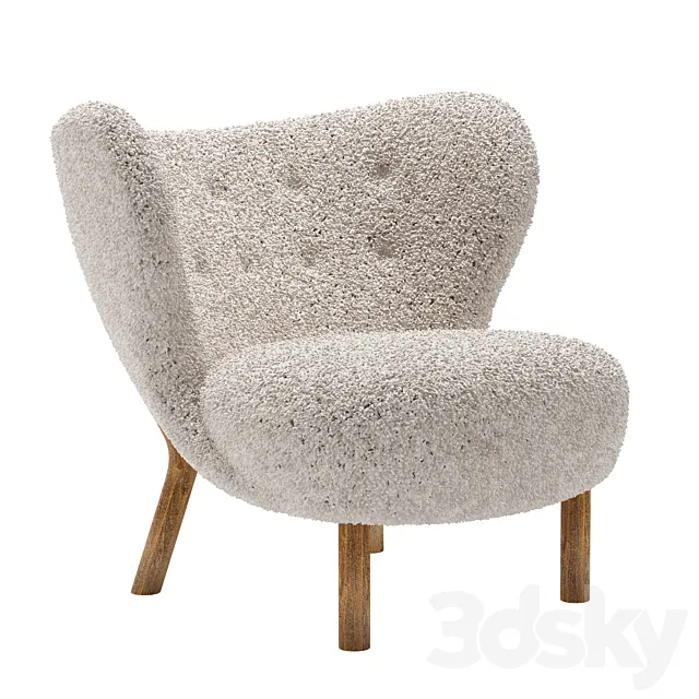 Little Petra Lounge Chair 3DSMax File