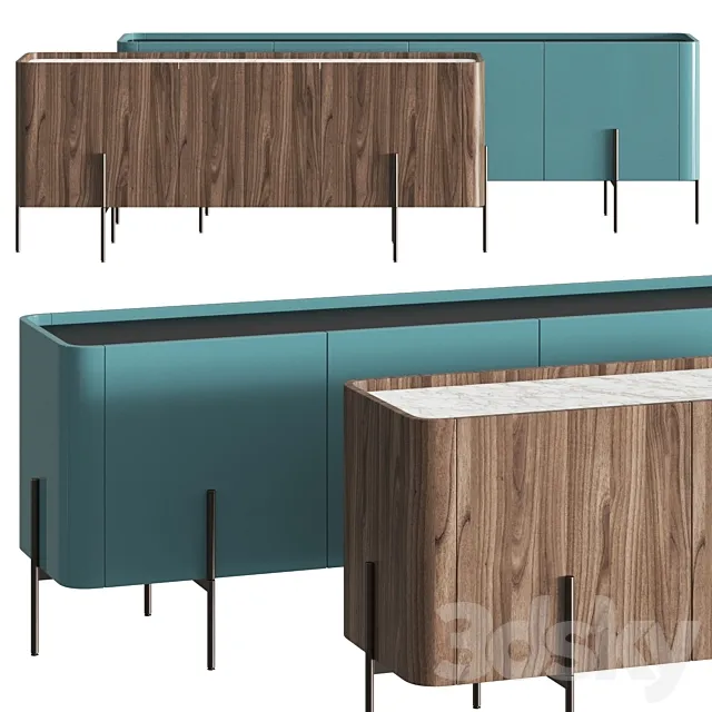 Liu Jo Living Collection Caillou Sideboard 3DSMax File