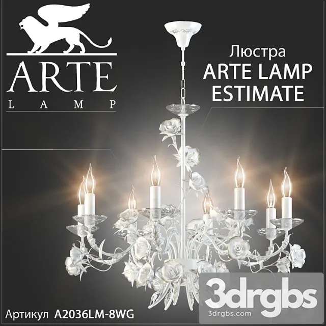 Liustra Arte Lamp Estimate A2036lm 8wg 3dsmax Download