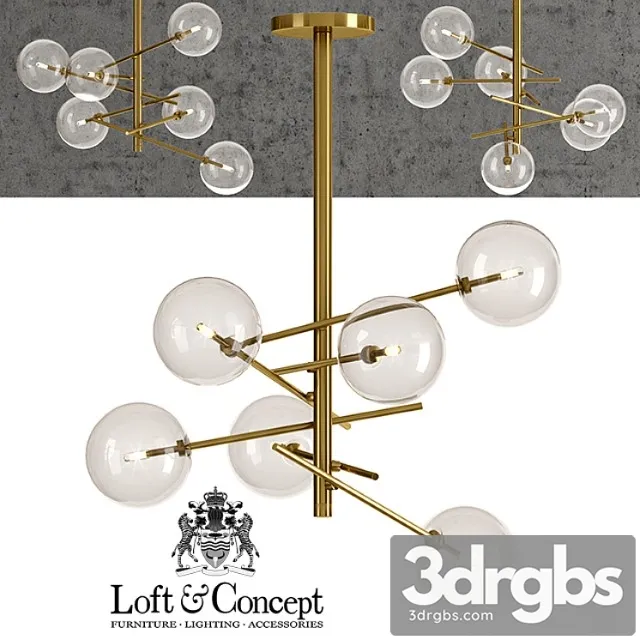 Liustra Bolle Hanging Lamp Gallotti Radice 3dsmax Download
