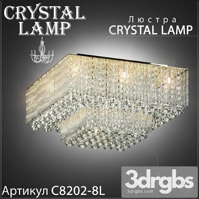 Liustra Crystal Lamp C8202 8l 3dsmax Download