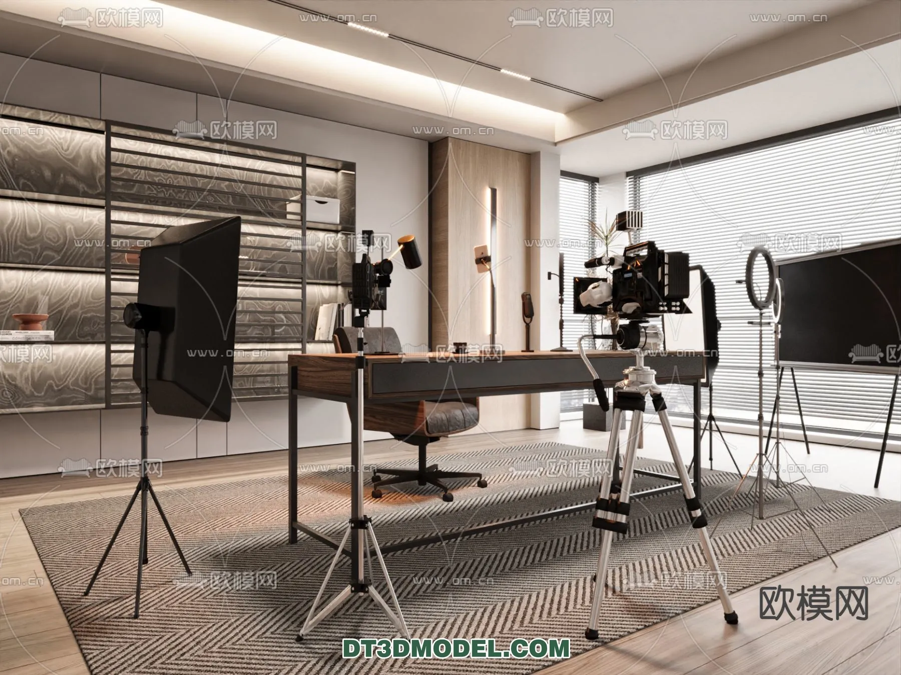 Live Stream Decoration 3D Model – 063