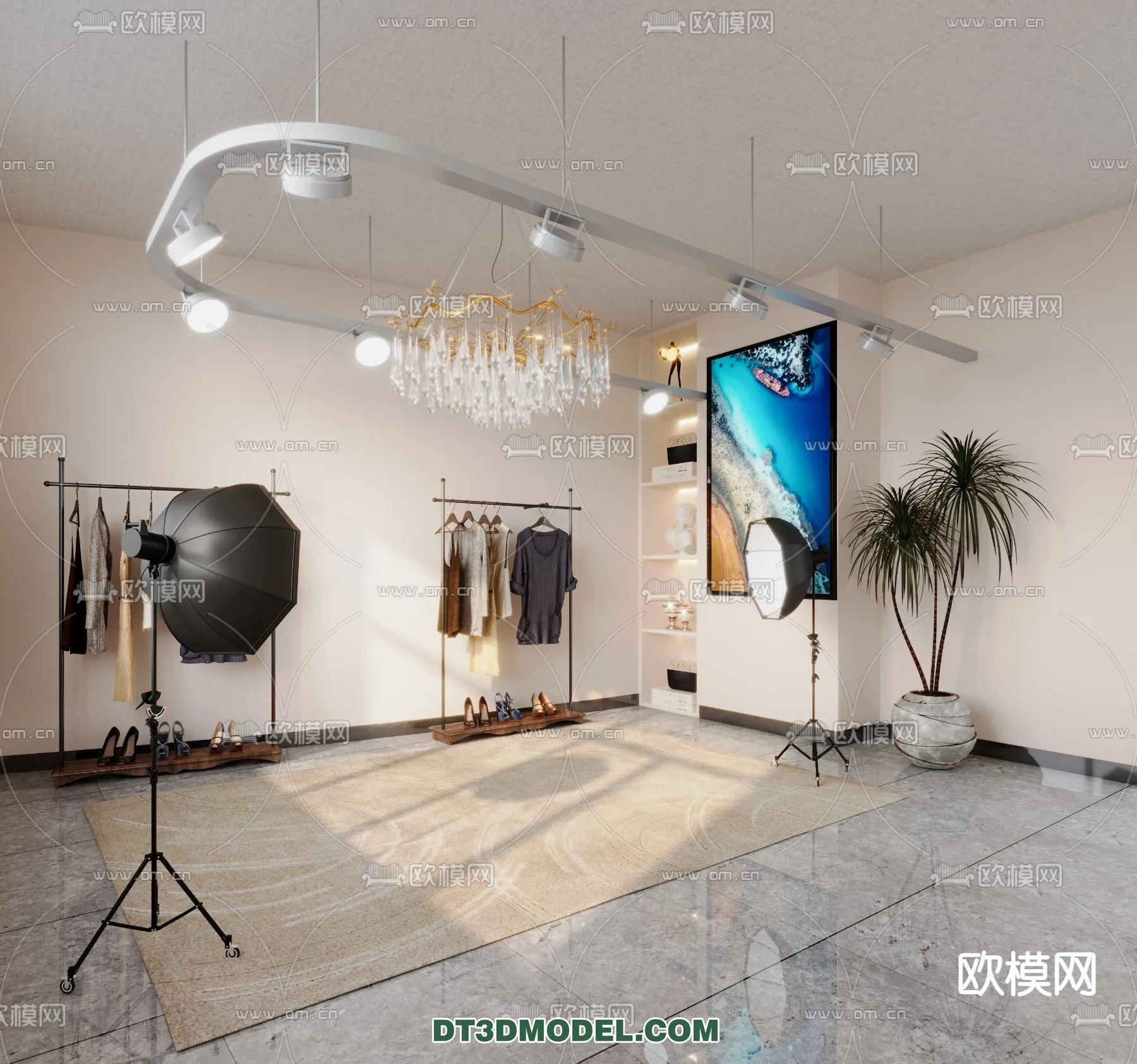 Live Stream Decoration 3D Model – 080