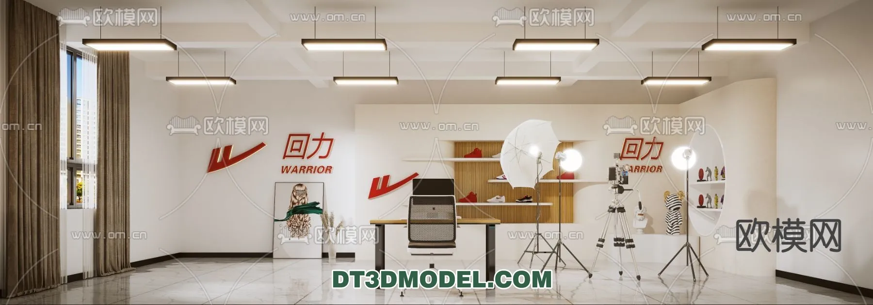 Live Stream Decoration 3D Model – 082