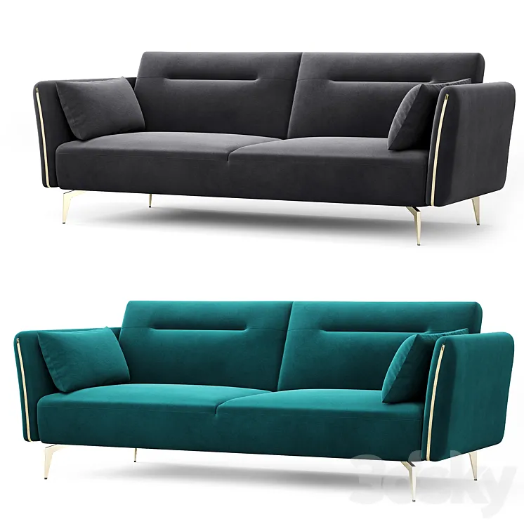 Liverpool sofa bed imodern.tu 3DS Max