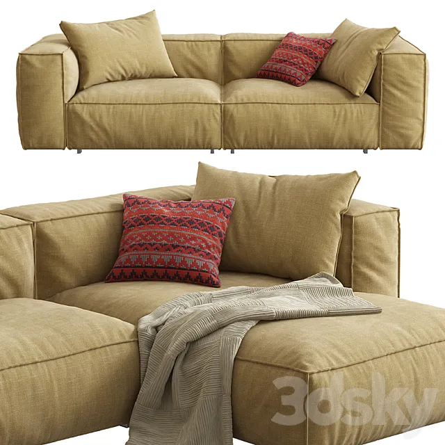 Living Divani _ NeoWall (Comp 04) 3ds Max