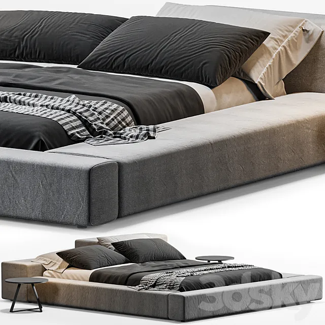 Living divani extra wall bed 3ds Max