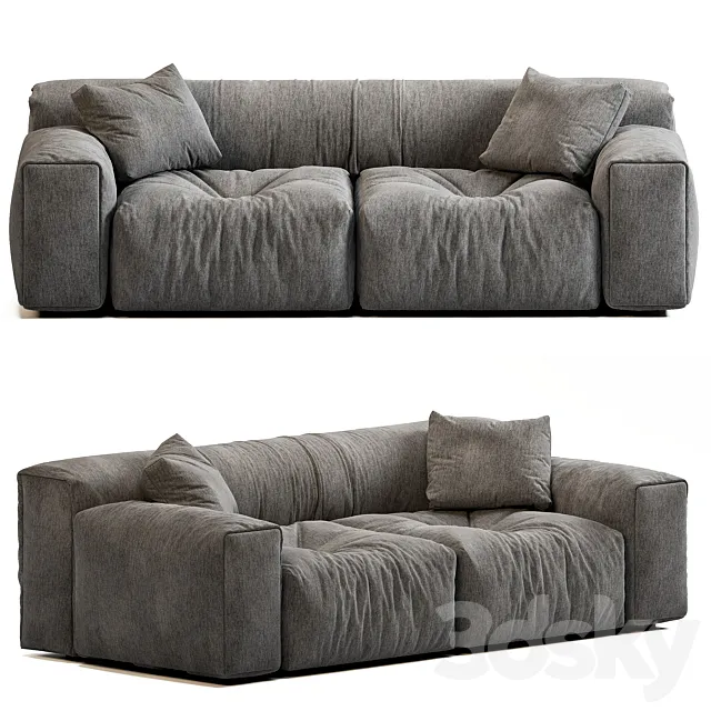 living divani SOFTWALL 3DS Max Model