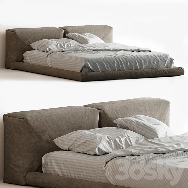 Living Divani Softwall 3ds Max