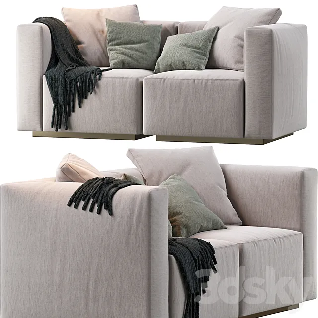 Living Landscape 730 Walter Knoll Modular Sofa 3ds Max