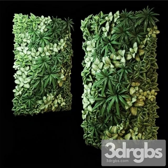 Living Plant wall 3dsmax Download