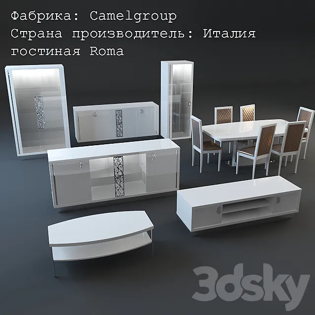 Living Roma Camelgroup 3DSMax File