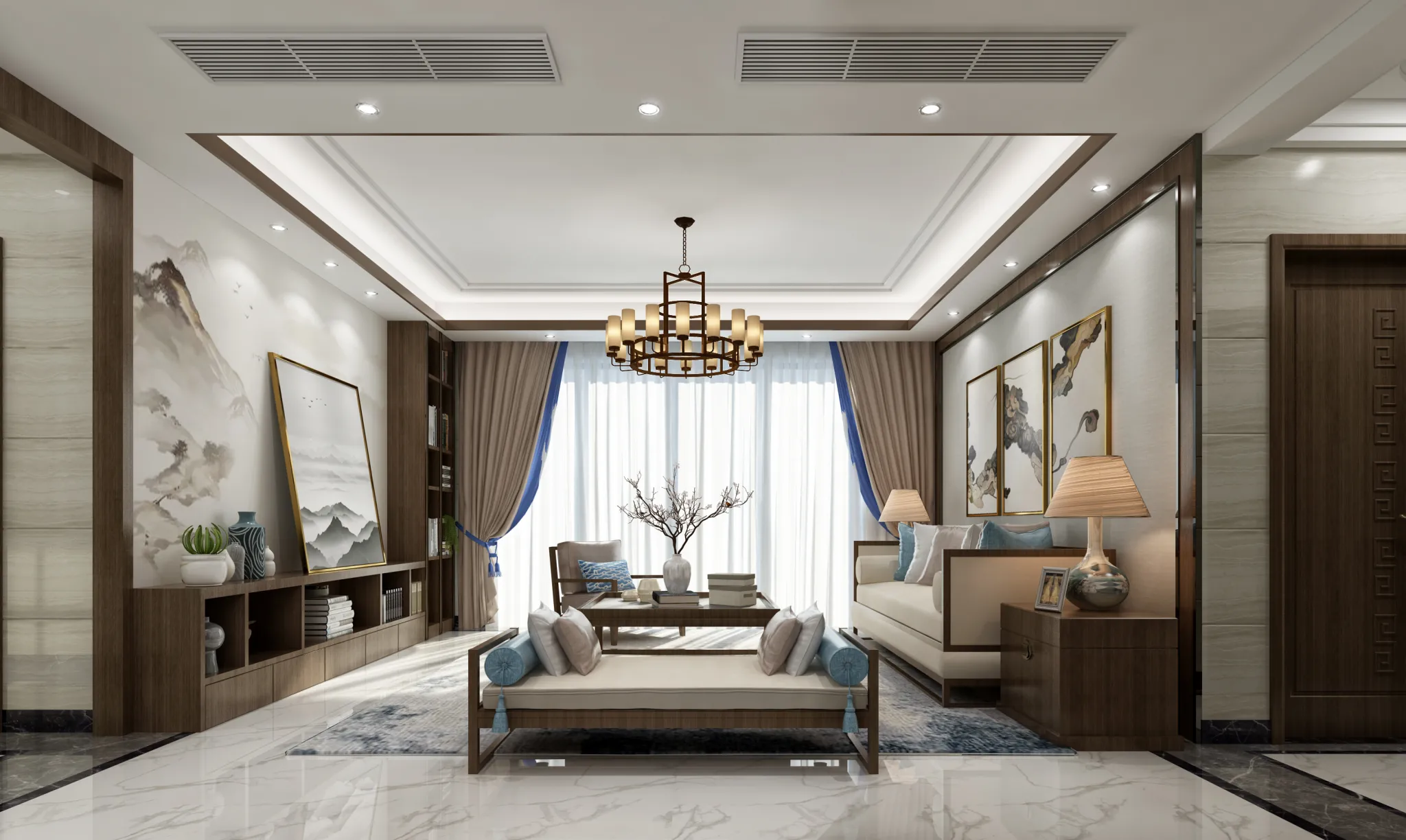 LIVING ROOM – CHINESE STYLE – 1398
