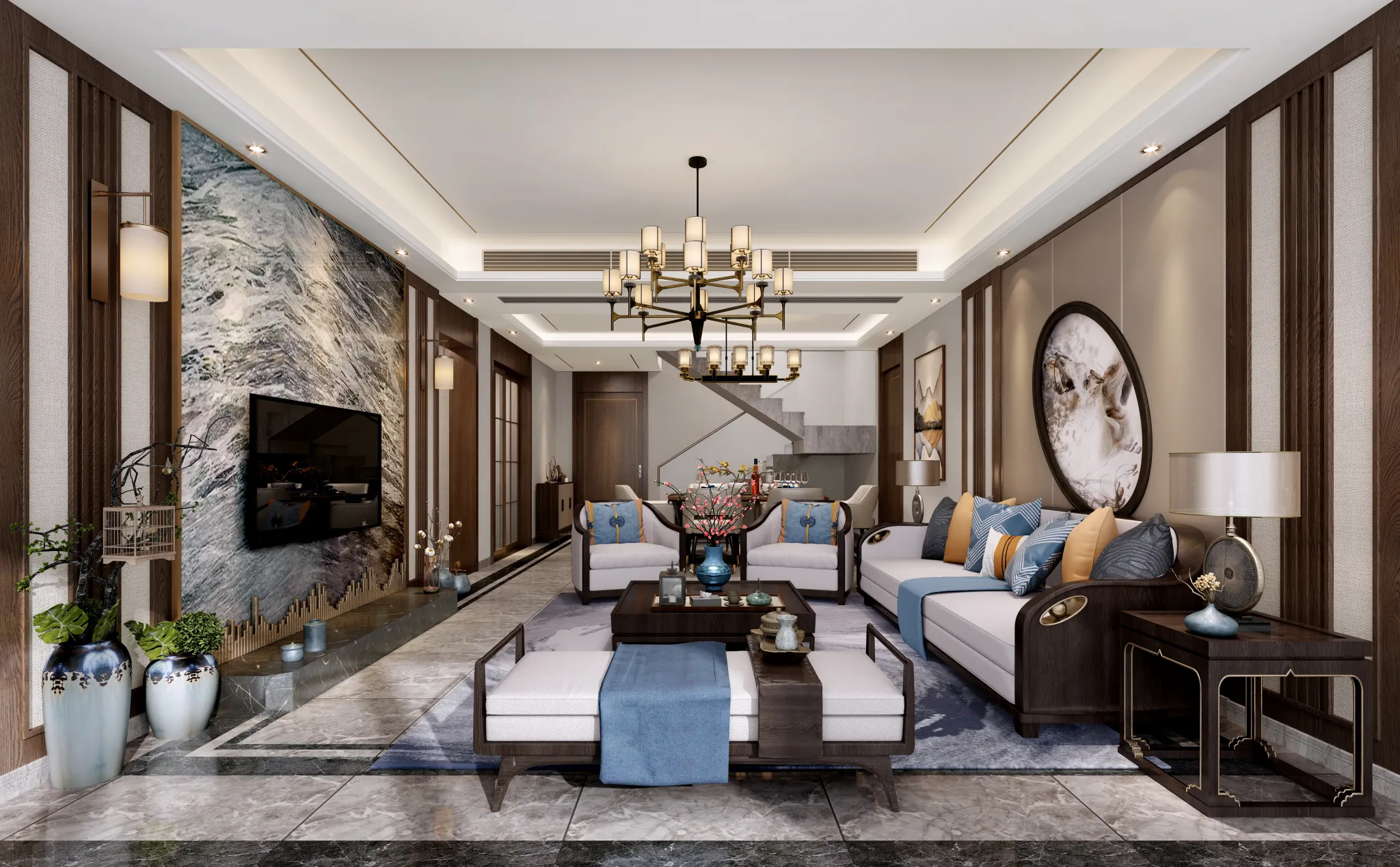 LIVING ROOM – CHINESE STYLE – 1408