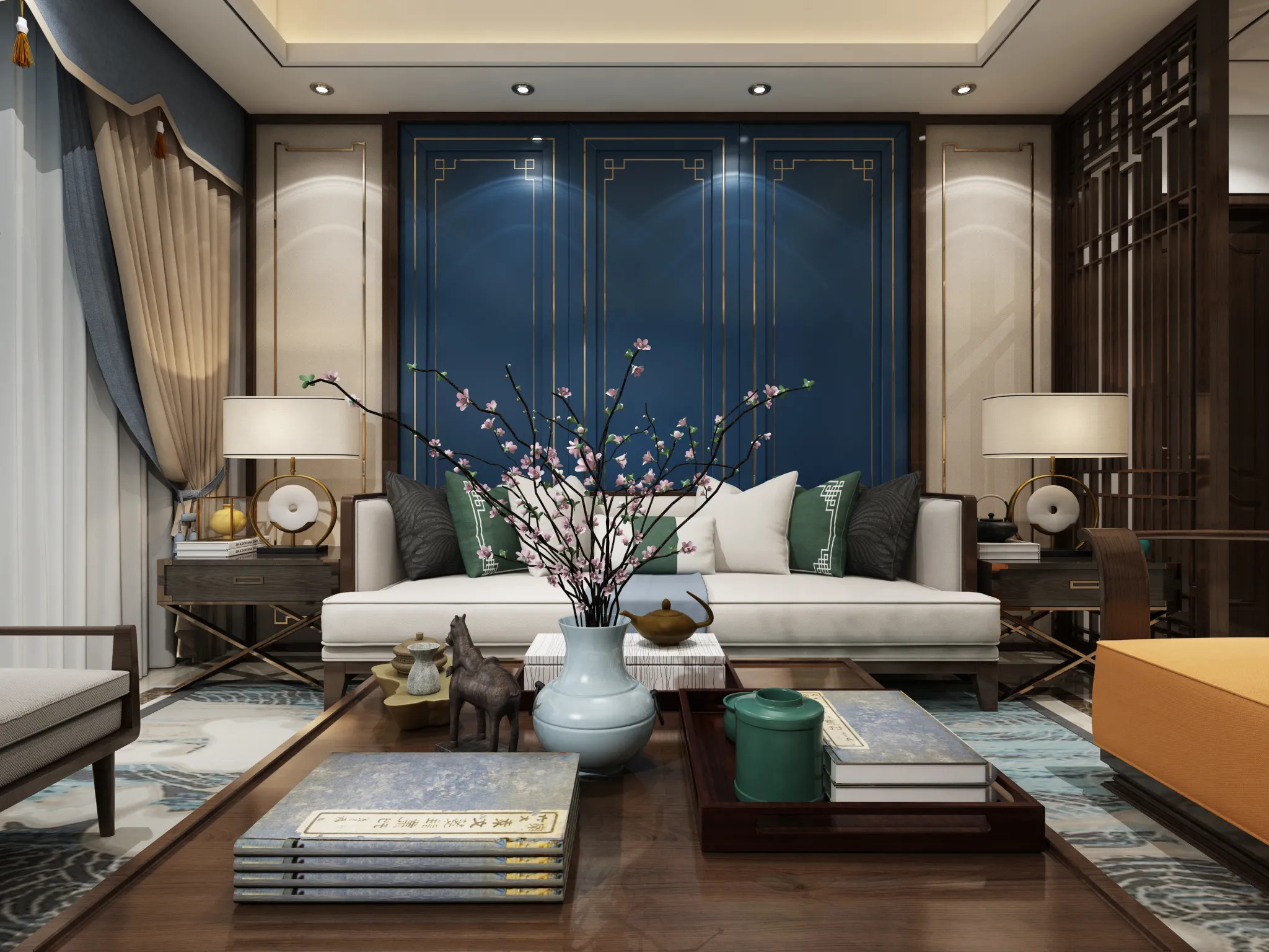 LIVING ROOM – CHINESE STYLE – 1441