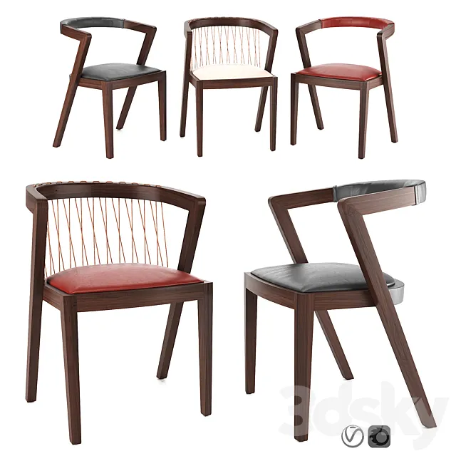 Livoni string chair 3ds Max