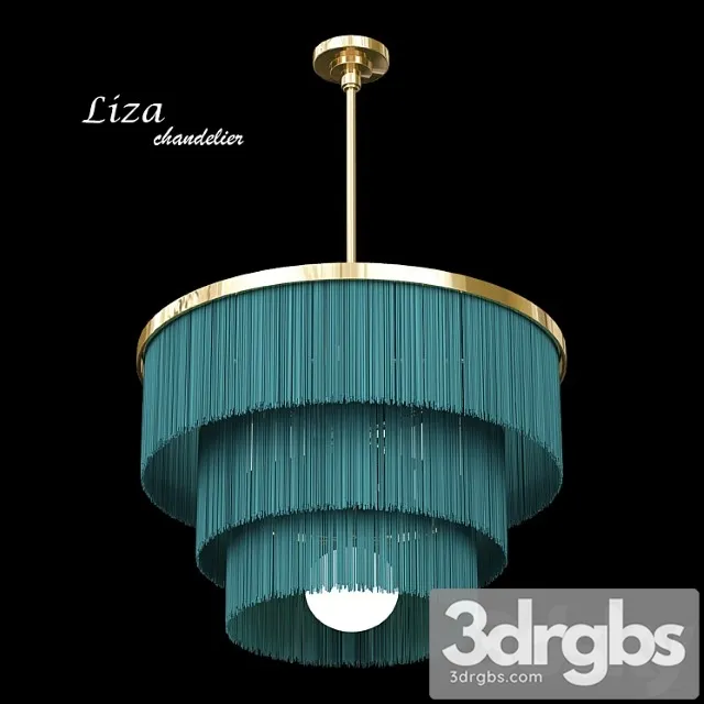 Liza Pendant light 3dsmax Download