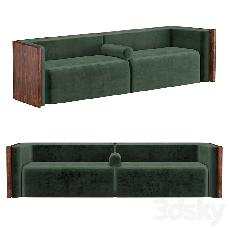 Lobby sofa Evgeniya 3DS Max Model