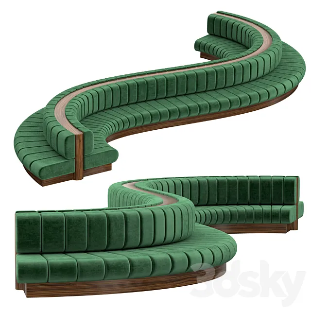 Lobby sofa S3 3ds Max