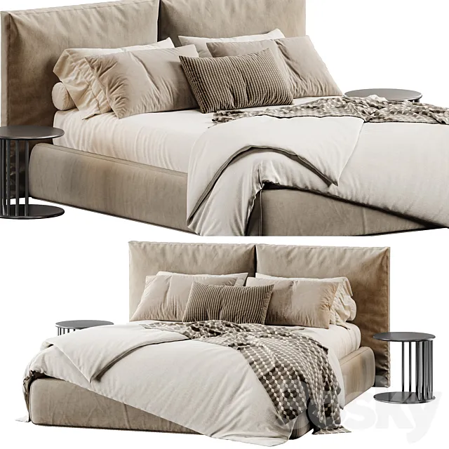 Loca Loft bed 3DS Max Model