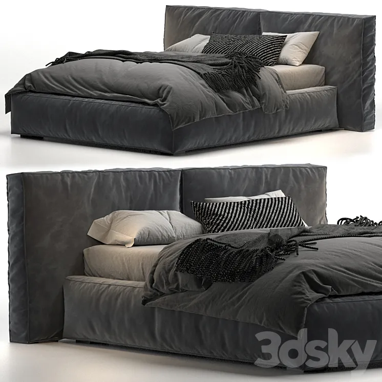 Loca Loft bed 3DS Max Model