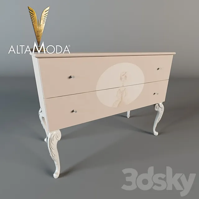 Locker AltaModa_Monnalisa (102x47x79) 3ds Max