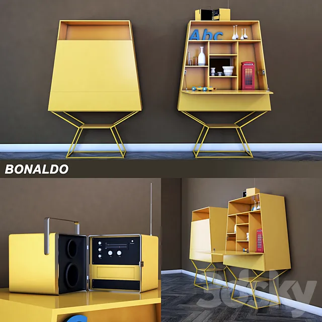 Locker Bonaldo Summer 3ds Max
