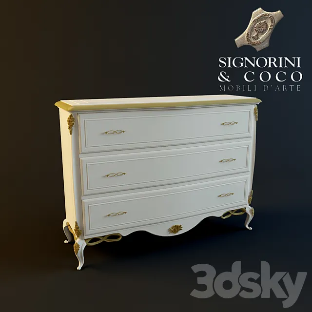Locker Signorini & coco Forever 3ds Max