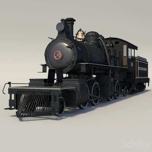 Locomotive 3dsMax Model