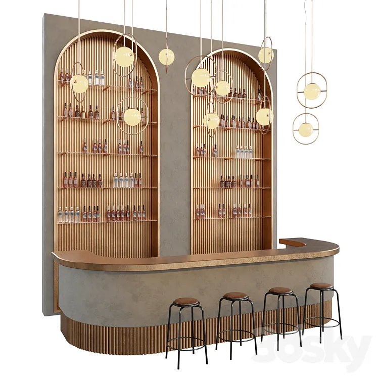 Loft bar 10 3DS Max