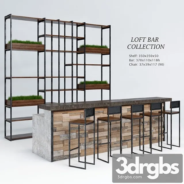 Loft bar collection 3dsmax Download