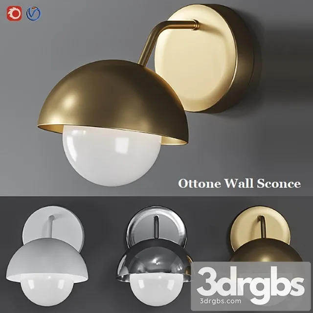 Loft Concept Ottone Wall Sconce 3dsmax Download