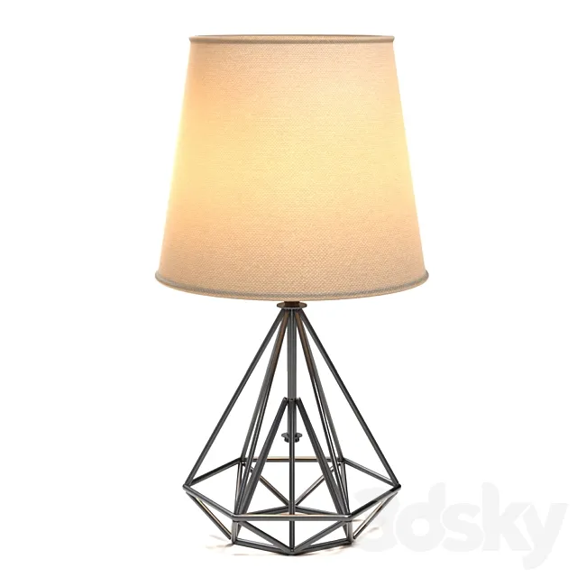 Loft lamp NL-011 3DS Max Model