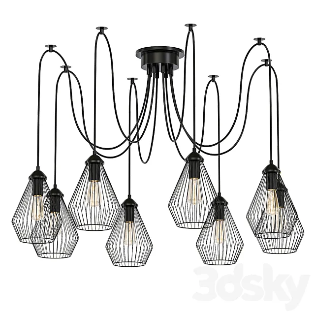 Loft Spider 3DS Max Model