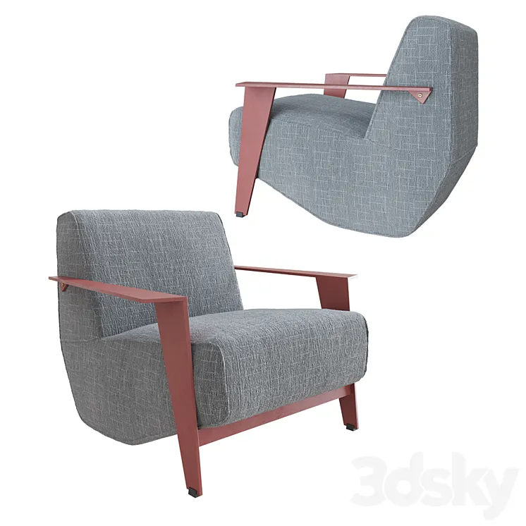 LoftDesigne Chair 3976 model 3DS Max Model
