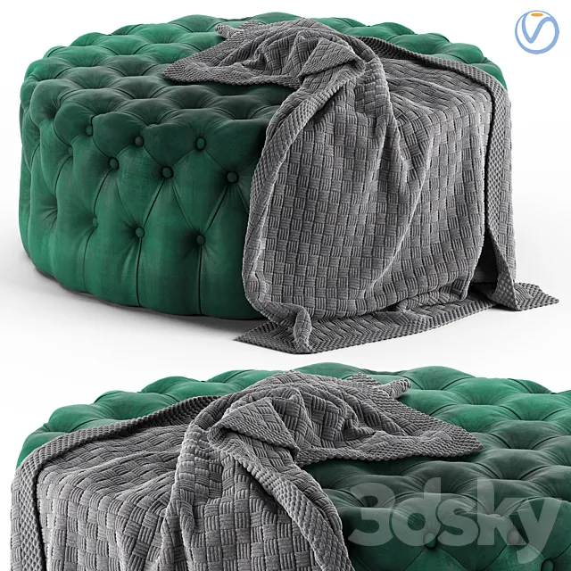 Loftdesigne Pouf 1520 3DS Max Model