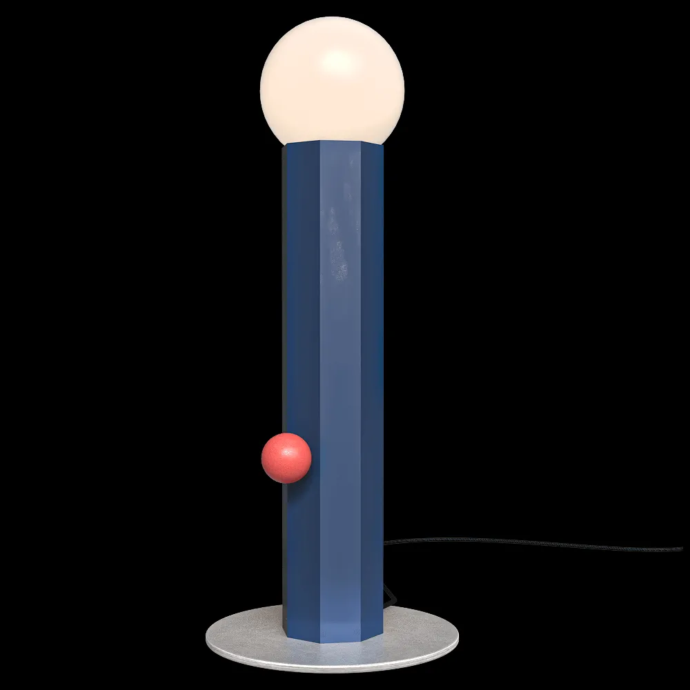 LOFU  – Tabel lamp PO-032-W-BV- D 3ds Max