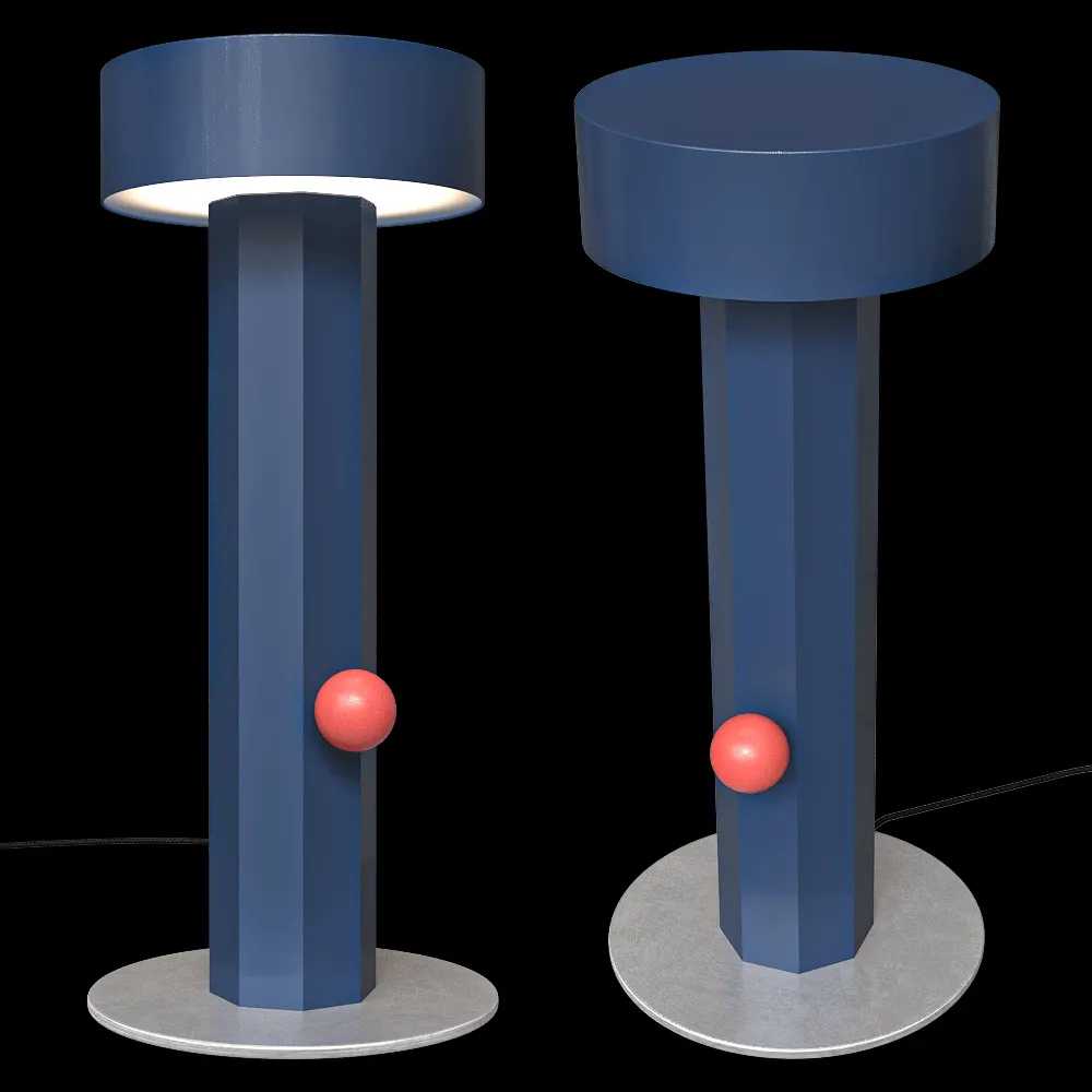 LOFU  – Table lamp PO-032-W-BV-D 3ds Max