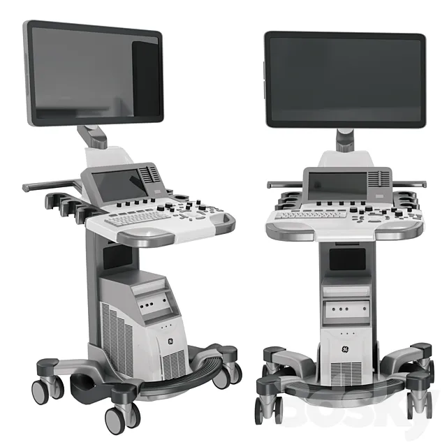 LOGIQ ultrasound systems 3ds Max