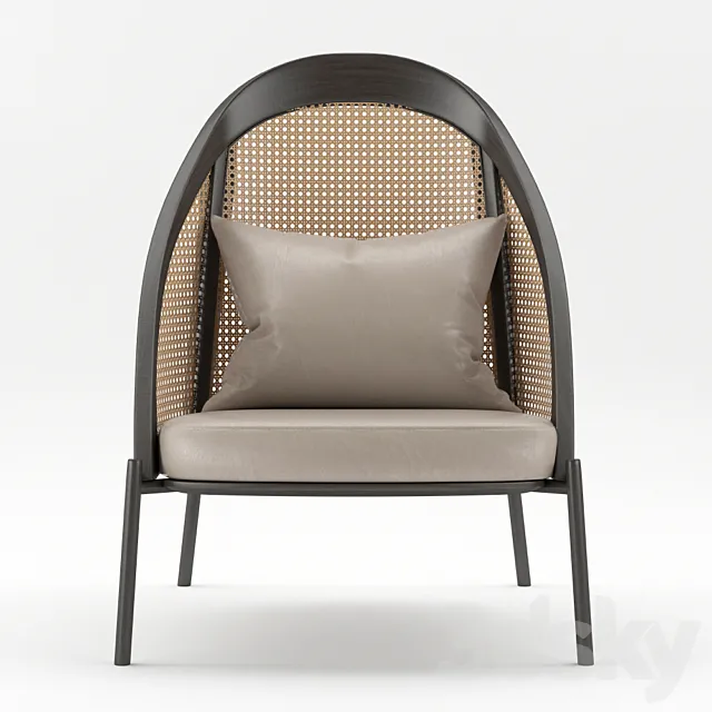 loie armchair by Chiara Andreatti 3DSMax File