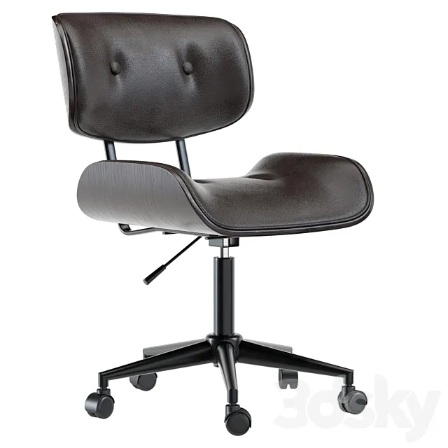 Lombardi Adjustable Desk Chair 3DS Max Model