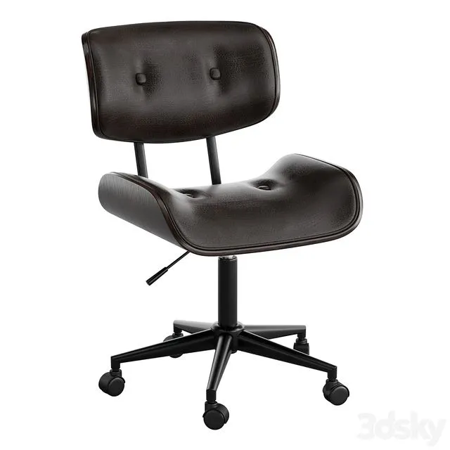 Lombardi Adjustable Desk Chair 3dsMax Model