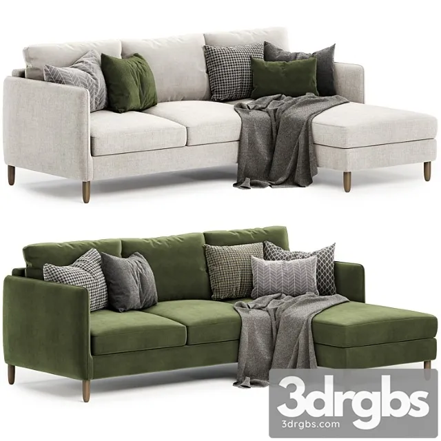 Lomeo fixed corner sofa