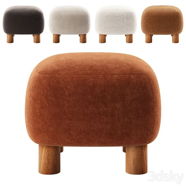 LONDI Pouff 3dsMax Model